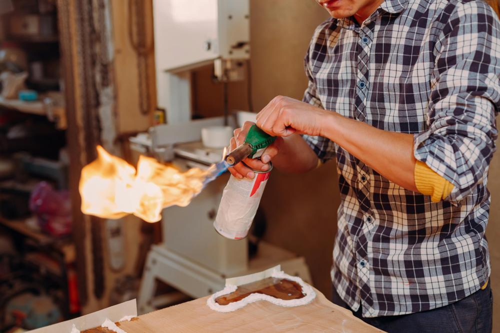epoxy woodwork