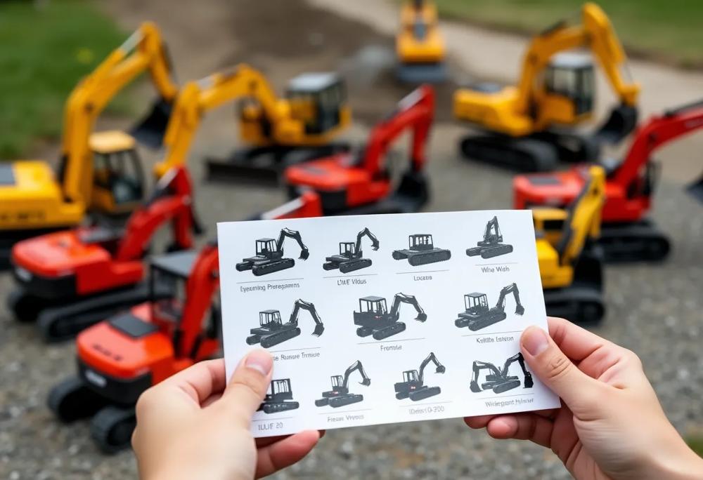 miniature excavators